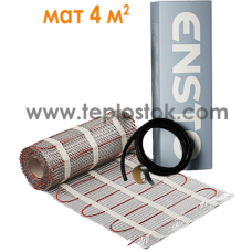 Тепла підлога Ensto ThinMat, EFHTM160.4 двожильний мат