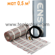 Тепла підлога Ensto ThinMat, EFHTM160.0,5 двожильний мат