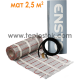 Теплый пол Ensto ThinMat, EFHTM160.2,5 двухжильный мат