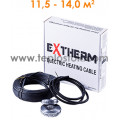 Тепла підлога  Extherm ETC  ECO 20-2300 2300W двожильний кабель