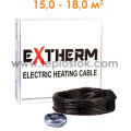Тепла підлога  Extherm ETC  ECO 20-3000 3000W двожильний кабель