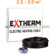 Тепла підлога  Extherm ETC  ECO 20-500 500W двожильний кабель