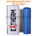 Тепла підлога Extherm ET 075-200 0,75м.кв 150W двожильний мат