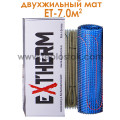 Тепла підлога Extherm ET 700-200 7,0м.кв 1400W двожильний мат