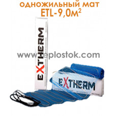 Тепла підлога Extherm ETL 900-200 9,0м.кв 1800W одножильний мат