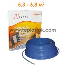 Тепла підлога Nexans TXLP/2R 1000/17 двожильний кабель