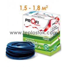 Тепла підлога Profi Therm 2 19/270 двожильний кабель