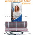 Двожильний мат DEVImat 200T (DTIF-200) 990Вт 4,95м2 